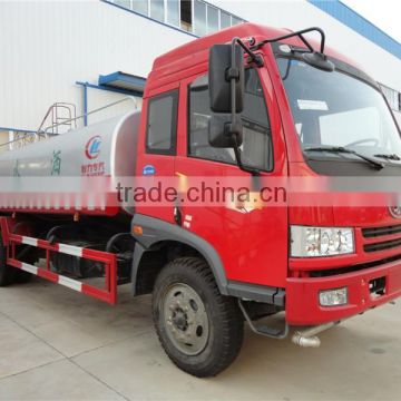 High quality FAW 4*2 water truck factory supplier water supply truck