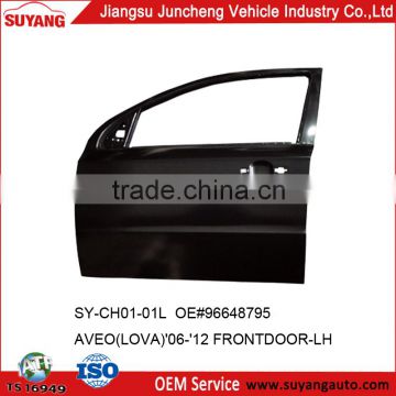 Auto metal body parts chevrolet aveo front door left