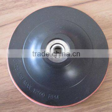 4inch,5inch flexible backing pad polishing for stone, metal, wood