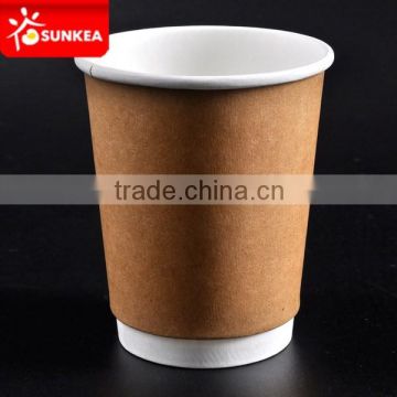 Disposable paper coffee carton cup for coffee in cardboard                        
                                                Quality Choice