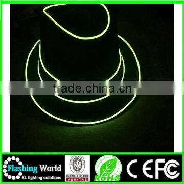 bright in colour durable modeling led light hat