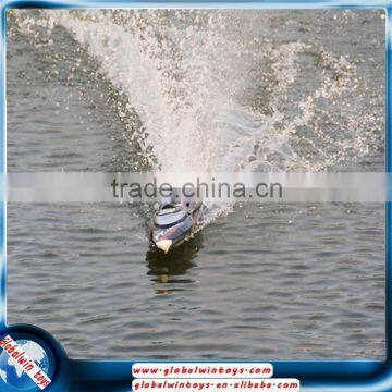 New arrival 2.4g 4ch rc drift boat 45km/h high speed racing boat brushless motor electric plastic boat toy