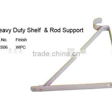 New shelf rod support single SRS06