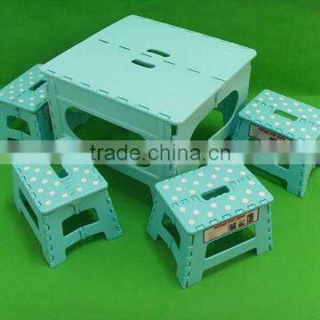 Outdoor furniture 4' Centerfold foldableTable, Multiple Colors folding table