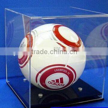 Top grade acrylic material acrylic donation box with lock with galaxy design
