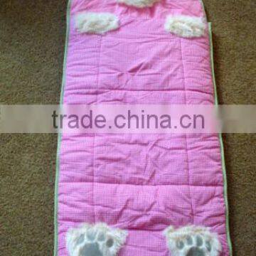 Children Kids Baby Cartoon Portable Sleeping Bag/ Baby Dog Shape Nap Mat Slumber Bag Boys Girls New photo-2