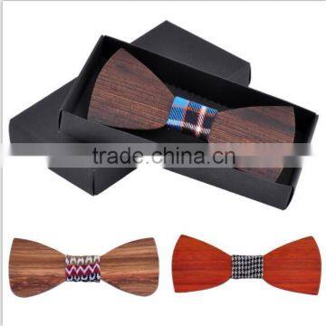 Decorative Wooden Bow Tie,High Quality Men Bow Tie