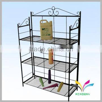 Service equipment metal supermarket fruit display shelf