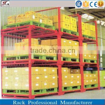 storage pallet stacking rack