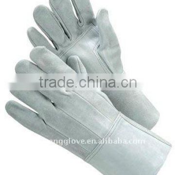 cow split leather woring glove