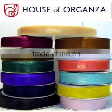 2014 Wholesale 100% Polyester Organza Ribbon