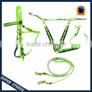 Endurance Soft PVC/TPUwebbing Horse Bridle and Halter Quality Choice photo-5