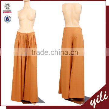 Pleated Waist Ultra-wide-leg trousers Loose maxi Wide leg pants