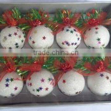 Hot Selling Snow Ball,Hanging Christmas Tree Decoration photo-2