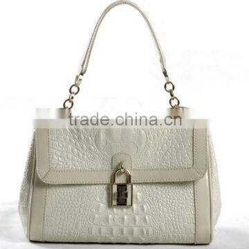 New Arrival!Crocodile Turnlock Flap Leather Bag Handbags Fashion 2012
