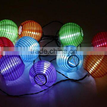 Factory Hanging Decoration Paper Tiki String Lights,Decorative Outfit String Lights