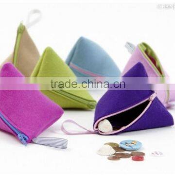 Cheap Popular Polyester Felt Coin Bag