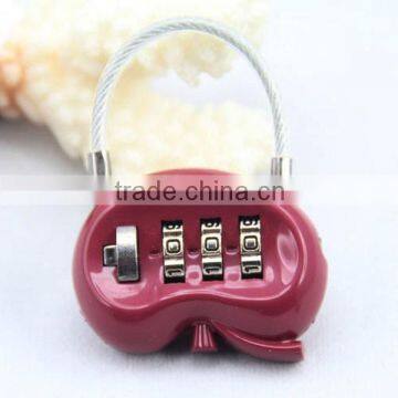 High Quality Zin Alloy Changeable Combination Lock,combination Padlock,kidney Shape Digital Lock, CH-138 photo-2