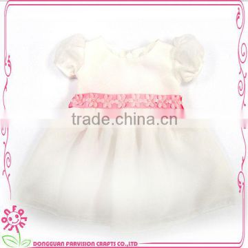 OEM white 18 inch doll dress for sale