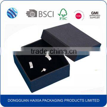 Best Price Customized Vintage Jewelry Box Lining Fabric Wholesales With Foam Insert for Jewelry Bracelet Necklace Earing Ring photo-4