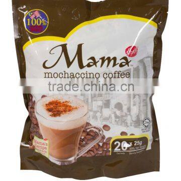 Mama 4 in 1 Mochaccino Coffee 25 g x 20 Sac , Halal Product