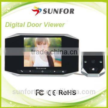 3.5 inch high definition door camera door peephole viewer with monitor