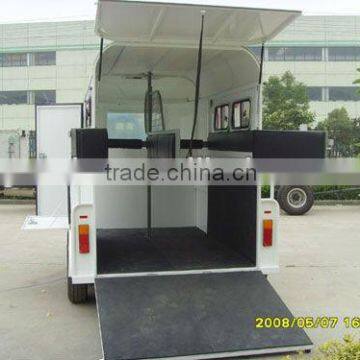 Horse trailer 2 horse straight load extension