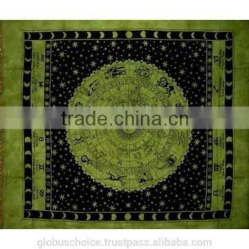 Cotton Horoscope Zodiac Wall Hanging Tapestry