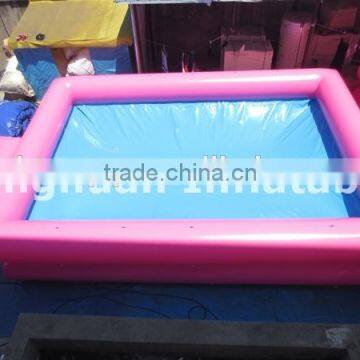 inflatable pink water pool