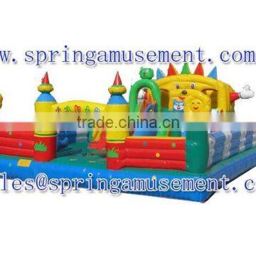 Outdoor inflatable park, sun animal inflatable park, lovely amusement park SP-FC025