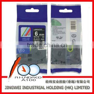 Best Price Compatible Brother Label Tape 18mm TZe Tape Black on Clear TZe-141 photo-6