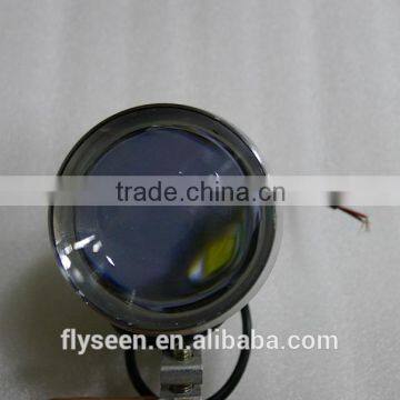 12V Black 30W U2 LED Laser Gun Day Waterproof Spot Light Motorcycle Driving Front Headlight Quality Choice photo-4