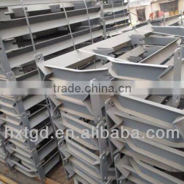 conveyor roller bracket idler frame