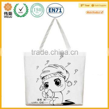 Shopping Bags With Logo Custom Printed Canvas Tote Bags photo-3