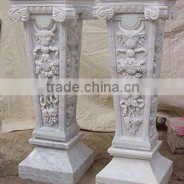 Popular Design White Marble tile with High Quality