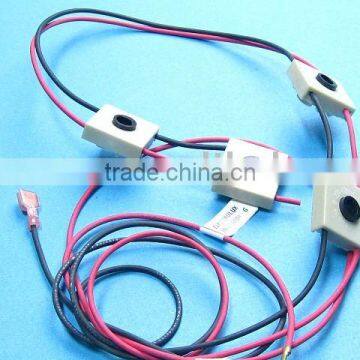 Gas range oven switch harness ignition switch