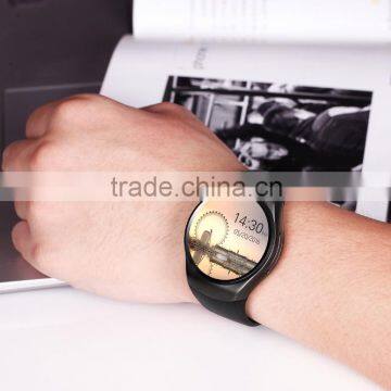 EXCELVAN Smart Watch KW18 SIM Watch MTK2502C Pedometer Heart Rate Monitor Touch Screen Smartwatch for IOS Android Smartphone photo-4