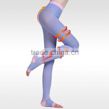 WONDQ Varicose Vein Circulation Compression Trample Feet Stockings