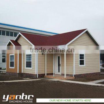 70 square meters one bedroom prefab light steel villa