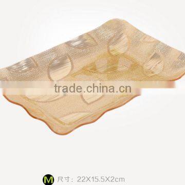 acrylic rectangle transparent fruit plate,dry fruit plate,nut tray