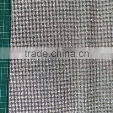 hot sale hot fix crystal rhinestone mesh hot fix rhinestone sheet