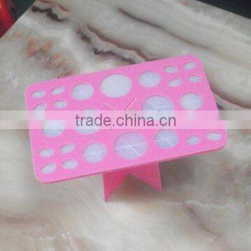 Elegant Makeup Brushes Set Cosmetic Holder /Acrylic Dryer Organizer Stand / Acrylic Wash Rack photo-2