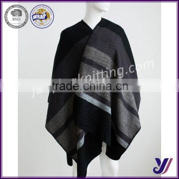 Ladies new design acrylic jacquard knitted scarf pashmina shawl (Can be customized)