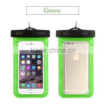 YZTEK Hot Sale Transparent Waterproof Underwater Pouch Dry Bag Case Cover For IPhone Cell Phone Touchscreen Mobile Phone