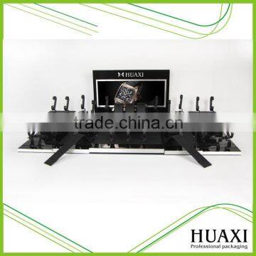 Luxury Gloss Black MDF Watch display, window display