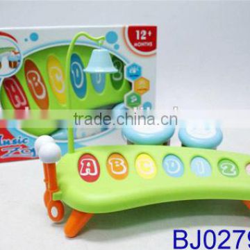 Funny new kid toy Hot plastic musical instrument toy drum kit