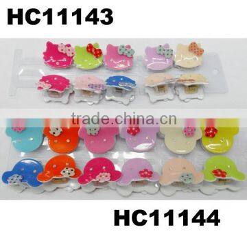 Cute Child Mini Decorative Crystal Plastic Hair Claw Clip photo-6
