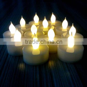 CR2032 battery operated best sale plastic glitter led tealight