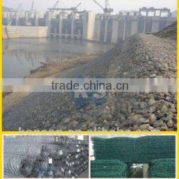 hexagonal wire mesh in dam protection