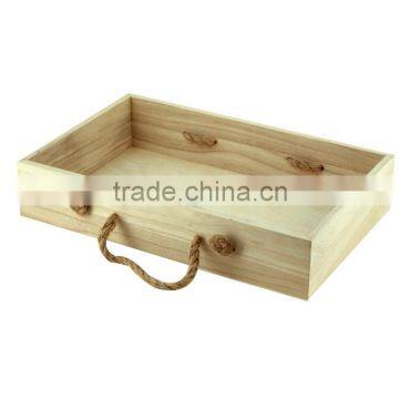 high quality decorative cheap pine wood serving tray